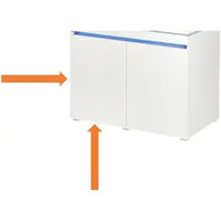 Produktbild von Eheim Incpiria 330 Aquarium Accessoire linke Tür Alpin