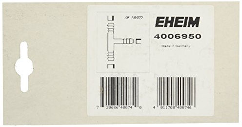 EHEIM T-Abzweigstück aus Kunststoff Schwarz 19/27 mm – Bild 1 von 2