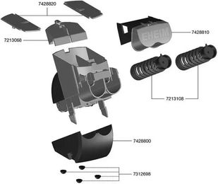 Eheim Twinfeeder 3582 Ersatzschnecke für Futterautomaten – Bild 1 von 1