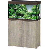 Produktbild von EHEIM Vivaline Komplettaquarium mit LED und Unterschrank 126 Liter Pinie Bronze
