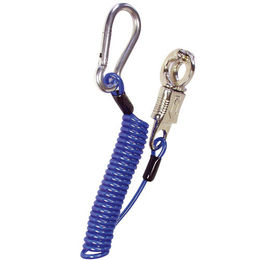 Ekkia Anbinder flexibles Anbindeseil für Pferd Blau 150 cm – Bild 1 von 1