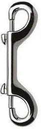 EKKIA Doppel-Karabiner Feeling aus Metall in Silber 12 mm – Bild 1 von 2