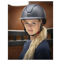 Produktbild von Ekkia Equithème Glint Mat Reithelm für Damen in Blau Größe 55-57