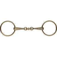Produktbild von Ekkia Feeling Anatomisches Gebiss mit 2 Ringen aus Zirkonium Thin für Pferde 145 mm