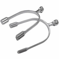Produktbild von Ekkia Feeling Edelstahlsporen mit Drehkugeln in Silber