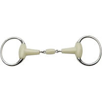 Produktbild von Ekkia Feeling Flexi Olivenkopftrense doppelt gebrochen aus Edelstahl mehrfarbig 115 mm