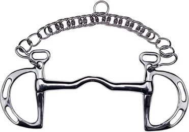 Ekkia Feeling Kimberwick Gebiss aus Edelstahl 135 mm – Bild 1 von 2