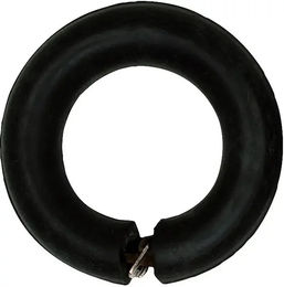 Produktbild von EKKIA Fesselkopfring aus Gummi Schwarz