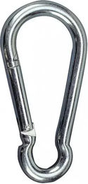Produktbild von Ekkia Feuerwehrkarabiner Feeling 14 cm Silber Metall