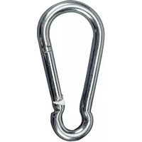 Produktbild von Ekkia Feuerwehrkarabiner Feeling 14 cm Silber Metall