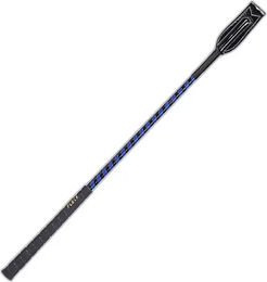 Ekkia Flapper Peitsche aus Kunstleder Blau Schwarz 55 cm – Bild 1 von 2