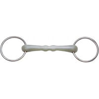 Produktbild von Ekkia Flexi Ringtrense 2-Ring-Pferdegebiss aus Edelstahl 115 mm