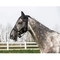 Produktbild von Ekkia Fliegengesichtsmaske für Warmblut in Schwarz aus Kunststoff