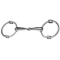 Produktbild von Ekkia Gag Bit Gebiss für Pferde aus Edelstahl mehrfarbig 145 mm