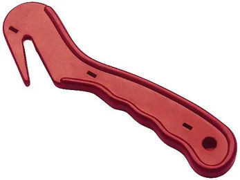 Ekkia Heumesser Ballenschneider Strohmesser aus Kunststoff in Rot – Bild 1 von 2