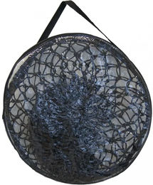 Ekkia Heunetz Luxe Schwarz aus Kunststoff mit 8 cm Maschenweite – Bild 1 von 3