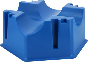 Ekkia Hindernisblock Stangenblock Stütze für Hindernisse aus Kunststoff Blau 2 Stück – Bild 1 von 5
