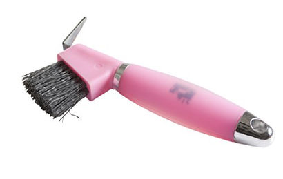 Produktbild von EKKIA Hippo Tonic Gel Hufkratzer in Rosa aus Kunststoff zur Hufpflege