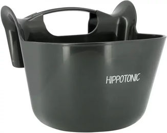 Ekkia Hippotonic Futtertrog zum Einhängen aus Kunststoff Schwarz – Bild 1 von 4
