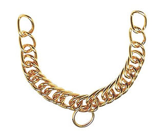 Produktbild von EKKIA Kinnkette aus Messing mit 24 Ringen in Goldoptik