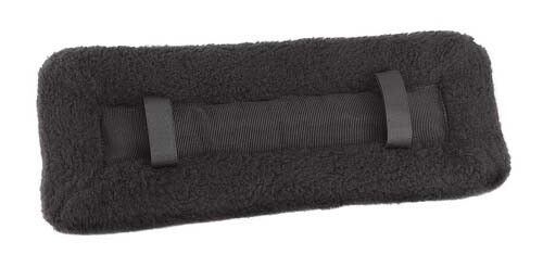 Ekkia Longiergurt-Pad aus Fleece in Schwarz – Bild 1 von 2