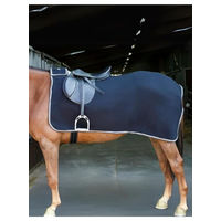 Produktbild von Ekkia Nierendecke aus Polarfleece schwarz grau 150cm