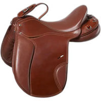 Produktbild von Ekkia Norton Aventure Sattel aus Leder in Braun 18 Inch