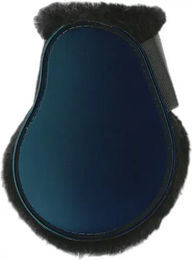 EKKIA Norton Fetlock Fleece Gamaschen für Ponys in Blau – Bild 1 von 2
