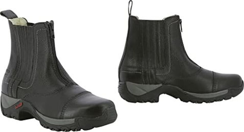 EKKIA Norton Zermatt Reitstiefel Damen aus Leder Schwarz Winter Größe 38 – Bild 1 von 2