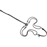 Produktbild von EKKIA Pony Stirnband mit Riemenscheiben Schwarz aus Polyester