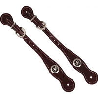 Produktbild von Ekkia RANDOL'S Sheriff Western Sporenriemen aus Büffelleder in Braun