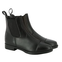 Produktbild von Ekkia Reitstiefel aus Kunstleder Schwarz Unisex Größe 45