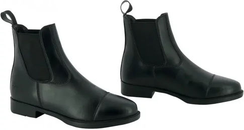 Ekkia Reitstiefel First aus Kunstleder Schwarz Unisex Größe 39 – Bild 1 von 3
