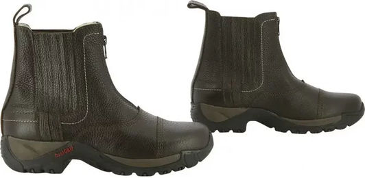 EKKIA Reitstiefel Norton Zermatt Damen Winterstiefel aus Leder Braun Größe 42 – Bild 1 von 2