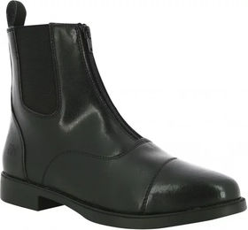 EKKIA Reitstiefel Riding World Zip aus Kunstleder Schwarz Größe 45 Unisex – Bild 1 von 8