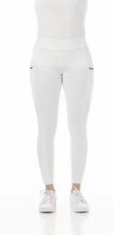 Produktbild von Ekkia Riding World Reithose Agadir Leggings für Kinder in Weiß Größe 164