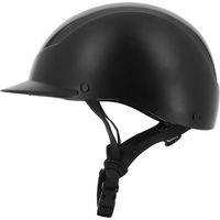 Produktbild von Ekkia Riding World Topy Reithelm für Damen in Schwarz Größe 52-56