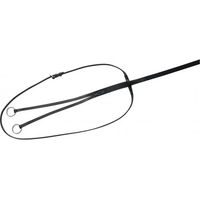 Produktbild von Ekkia Running Martingal Pro aus Leder Schwarz