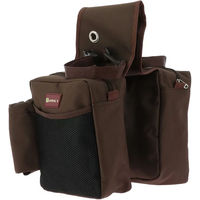 Produktbild von Ekkia Satteltasche Doppelpacktasche für Pferde wasserdicht braun aus Polyester