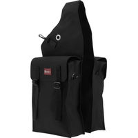 Produktbild von Ekkia Satteltasche für Pferde Doppelpacktasche wasserdicht schwarz aus Polyester