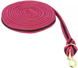 EKKIA Schleppleine gepolstert Rosa Schwarz 8 m - 8 m – Bild 1 von 2