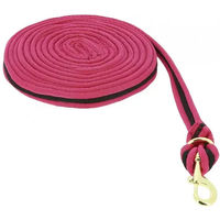 Produktbild von EKKIA Schleppleine gepolstert Rosa Schwarz 8 m - 8 m