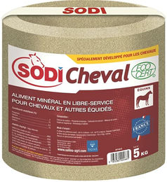 Produktbild von Ekkia Sodicheval Mineralfutter Nahrungsergänzungsmittel für Pferde 5 kg - 5 kg