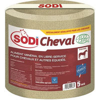 Produktbild von Ekkia Sodicheval Mineralfutter Nahrungsergänzungsmittel für Pferde 5 kg - 5 kg