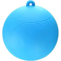Produktbild von Ekkia Spielball für Pferde aus Gummi Blau 15,5 cm Durchmesser