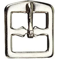 Produktbild von Ekkia Steigbügelriemen Feeling aus Metall silberfarben und nickelbeschichtet