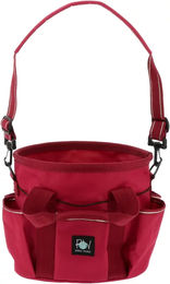 Ekkia Striegeltasche für den Reitsport in Bordeaux Rot aus Polyester – Bild 1 von 4