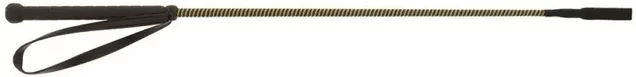 Ekkia Whip & Go Six Reitgerte aus Nylon in Braun/Beige 65cm – Bild 1 von 8