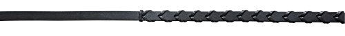 Produktbild von Ekkia Zügel Pro Laced Doppelbett Schwarz aus Leder