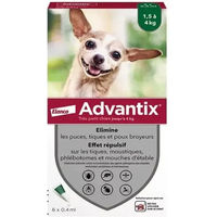 Produktbild von Elanco Advantix Spot-On Antiparasit für Hunde 0,4 ml